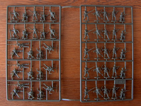 soldaten van het Duitse Afrikakorps