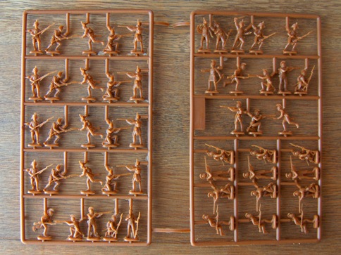 Pruisische en Oostenrijkse infanterie
