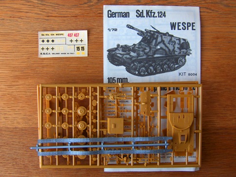 German Self-Propelled Howitzer Wespe