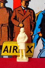 Woman in short coat