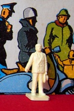 Man holding hat
