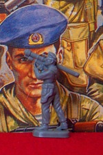 Russische parachutisten Spetsnaz