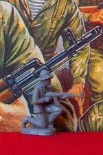 Russische parachutisten Spetsnaz