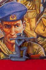 Russische parachutisten Spetsnaz