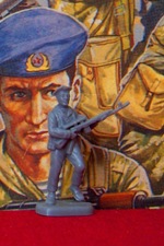 Russische parachutisten Spetsnaz