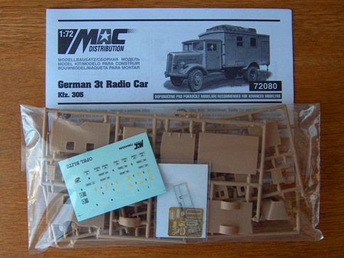 German 3t Radio Car Kfz. 305