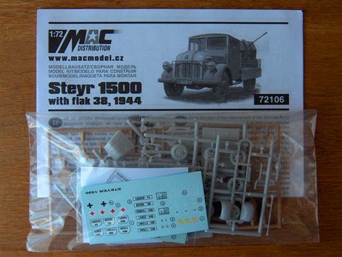 Steyr 1500 with Flak 38