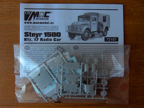 Steyr 1500 Kfz. 17 Radio Car