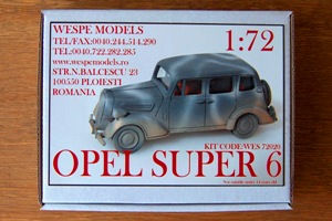 Wespe Models WES 72020